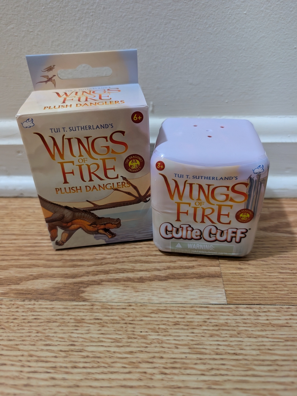 Wings Of Fire Plush Dangler And Cutie Cuff New In Package Sealed Blind Box